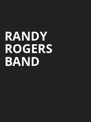 Randy Rogers Band Poster
