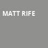 Matt Rife, WinStar World Casino, Thackerville